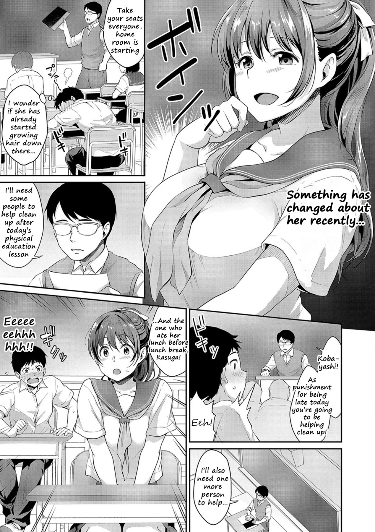 Hentai Manga Comic-Puberty Study Session 3-Read-3
